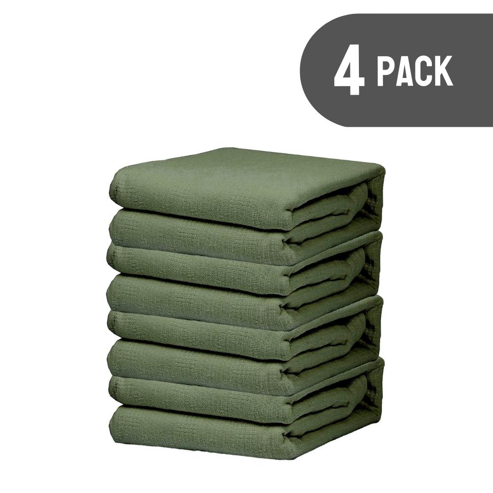 EOM Linens Cotton Hospital Thermal Blankets - Breathable and Prevent Overheating - Soft, Comfortable and Warm - Hand and Machine Washable