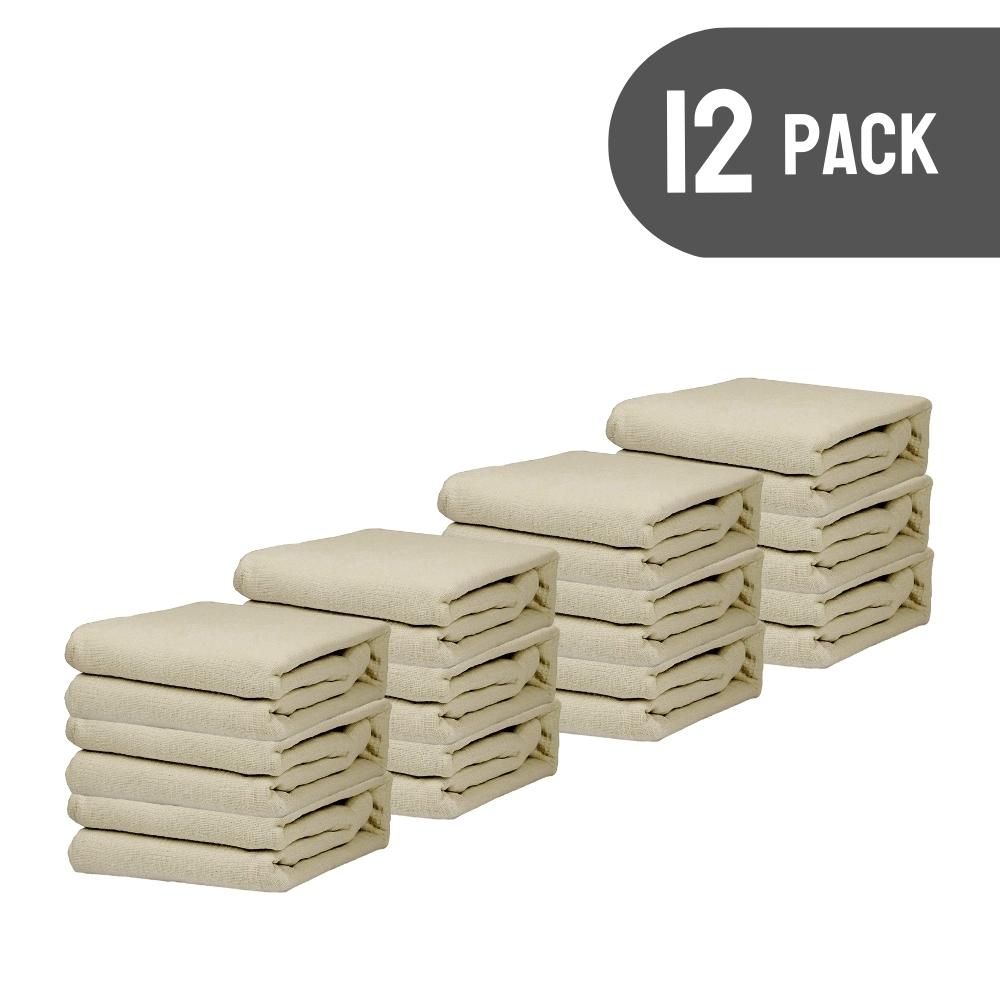 EOM Linens Cotton Hospital Thermal Blankets - Breathable and Prevent Overheating - Soft, Comfortable and Warm - Hand and Machine Washable