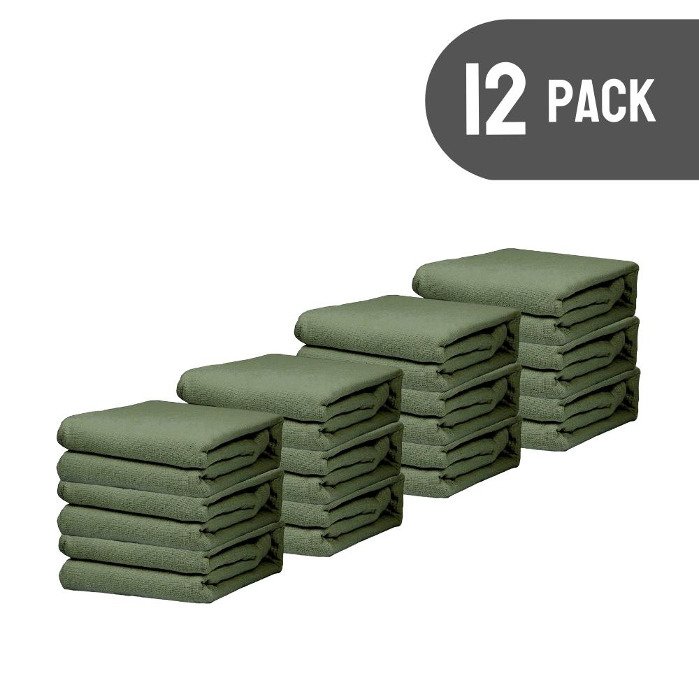 EOM Linens Cotton Hospital Thermal Blankets - Breathable and Prevent Overheating - Soft, Comfortable and Warm - Hand and Machine Washable