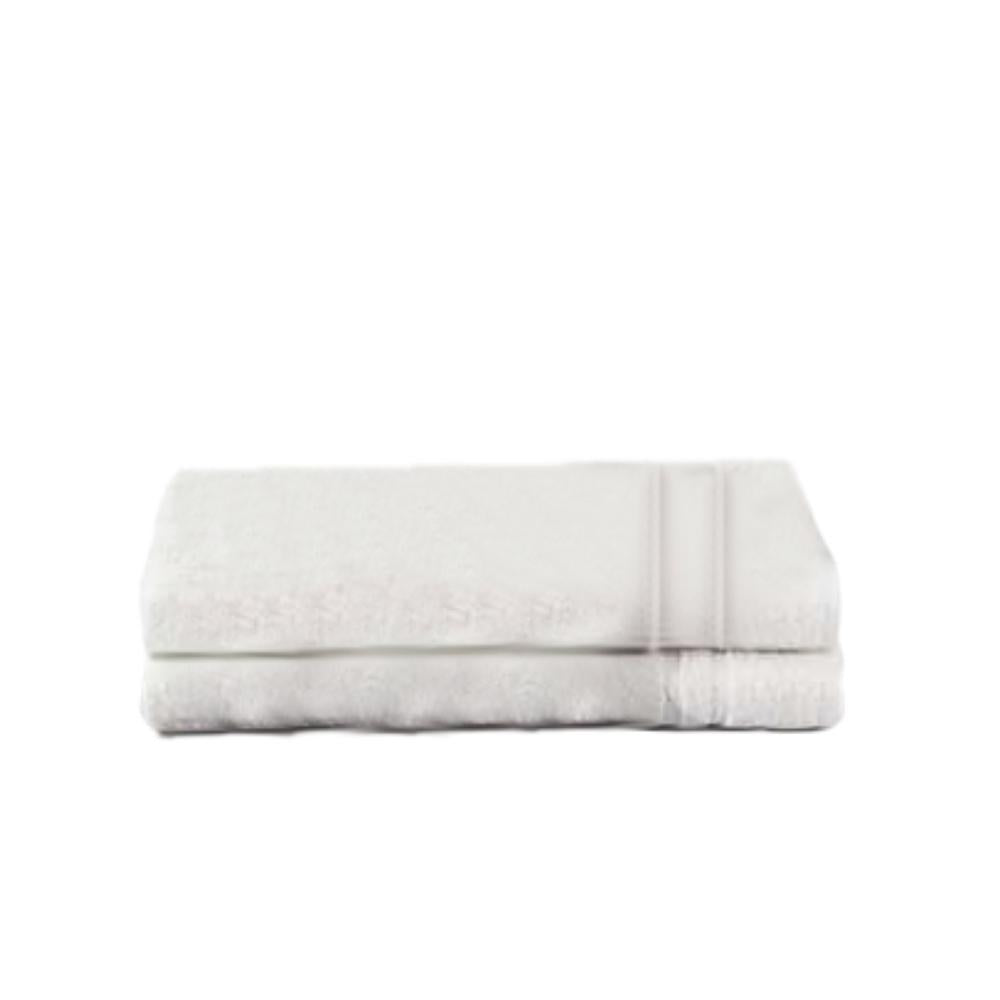 EOM Basic White Bath Towels Cotton 20" X 40" 6 Pack