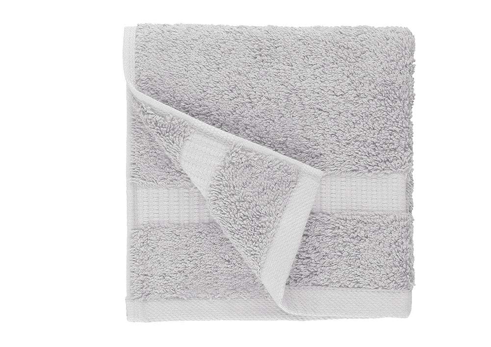 Paños básicos para el rostro y el baño EOM Towels, 100 % algodón, 30 x 30 cm, paquete de 24, ideales para baños, hoteles, spas, cocinas y gimnasios