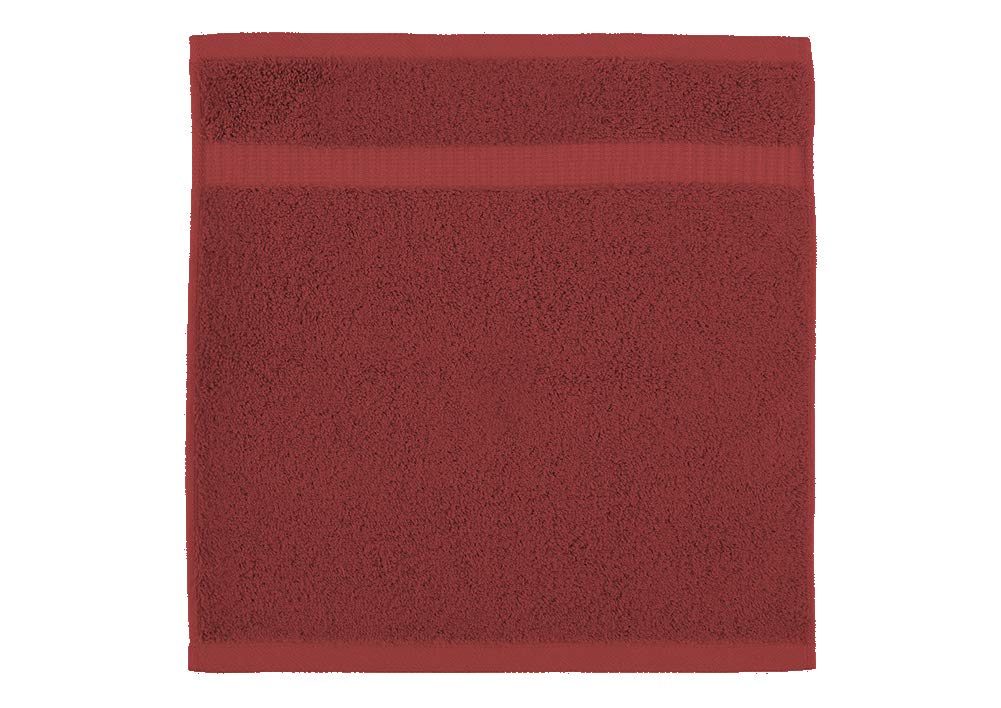 Paños básicos para el rostro y el baño EOM Towels, 100 % algodón, 30 x 30 cm, paquete de 24, ideales para baños, hoteles, spas, cocinas y gimnasios