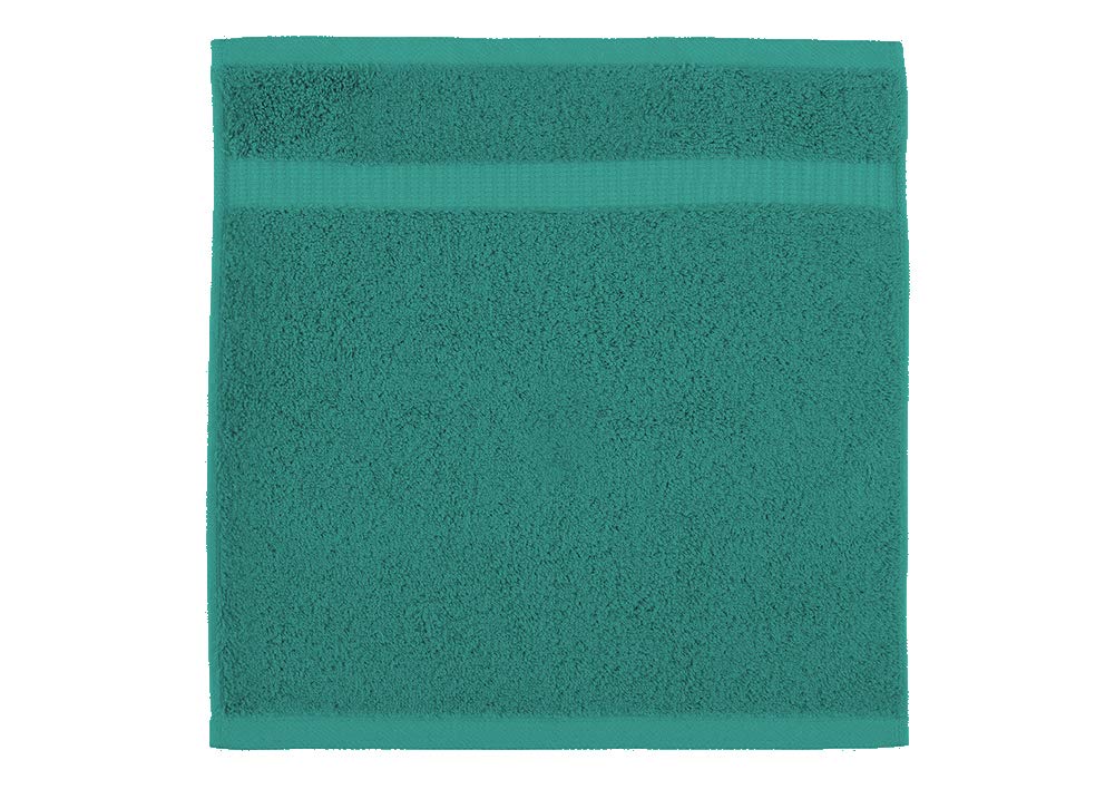 Paños básicos para el rostro y el baño EOM Towels, 100 % algodón, 30 x 30 cm, paquete de 24, ideales para baños, hoteles, spas, cocinas y gimnasios