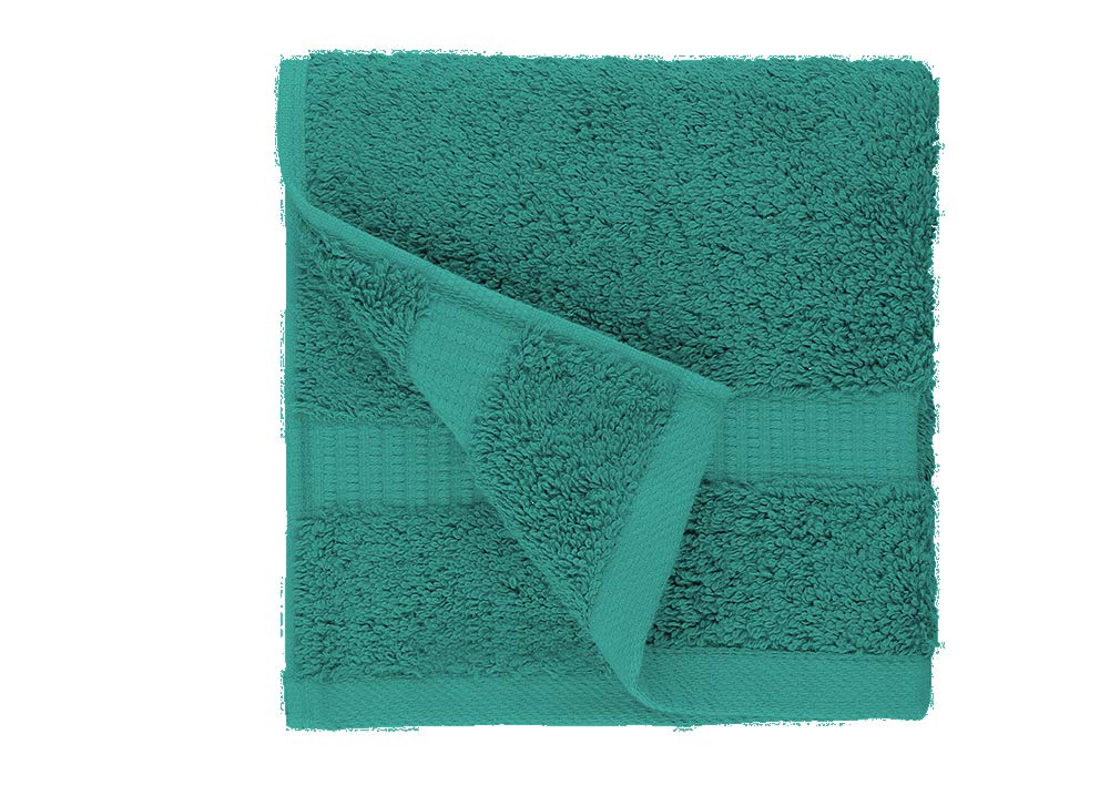 Paños básicos para el rostro y el baño EOM Towels, 100 % algodón, 30 x 30 cm, paquete de 24, ideales para baños, hoteles, spas, cocinas y gimnasios