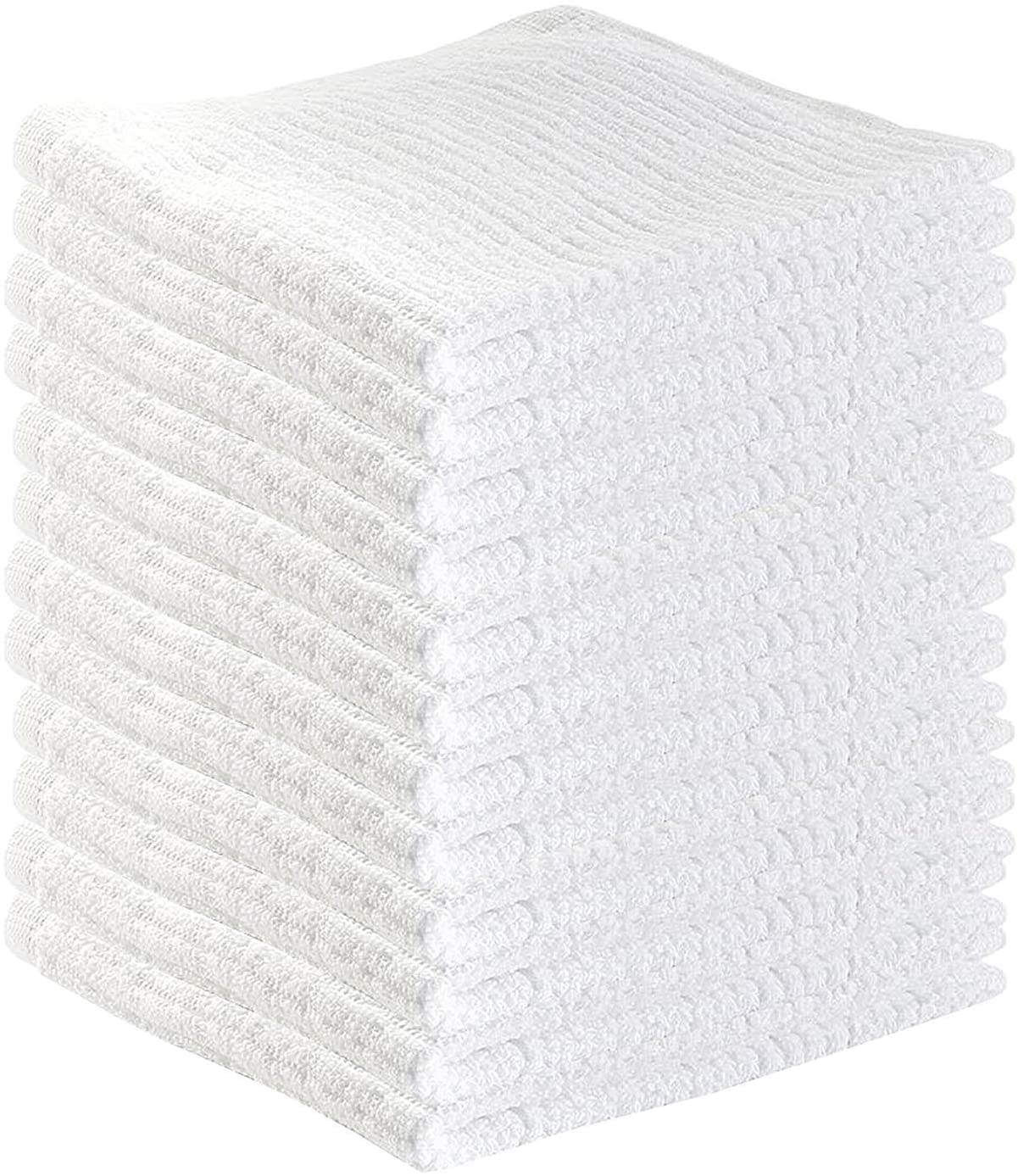 a white box with a white knitted cover