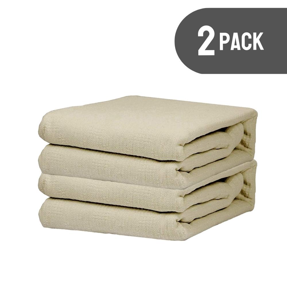 EOM Linens Cotton Hospital Thermal Blankets - Breathable and Prevent Overheating - Soft, Comfortable and Warm - Hand and Machine Washable