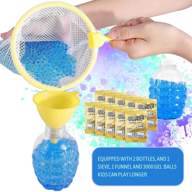 Pistola de juguete eléctrica de gel EOM, lanzador de bolas de gel para niños y niñas a partir de 12 años