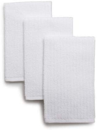 EOM Towels Bar Towels - Bar Mop Cleaning Kitchen Towels (9 Pack 16" x 19") - Premium Ring-Spun Cotton White Kitchen Bar Towels, Restaurant Cleaning Towels, Shop Towels and Rags - Bulk Bar Mop Set