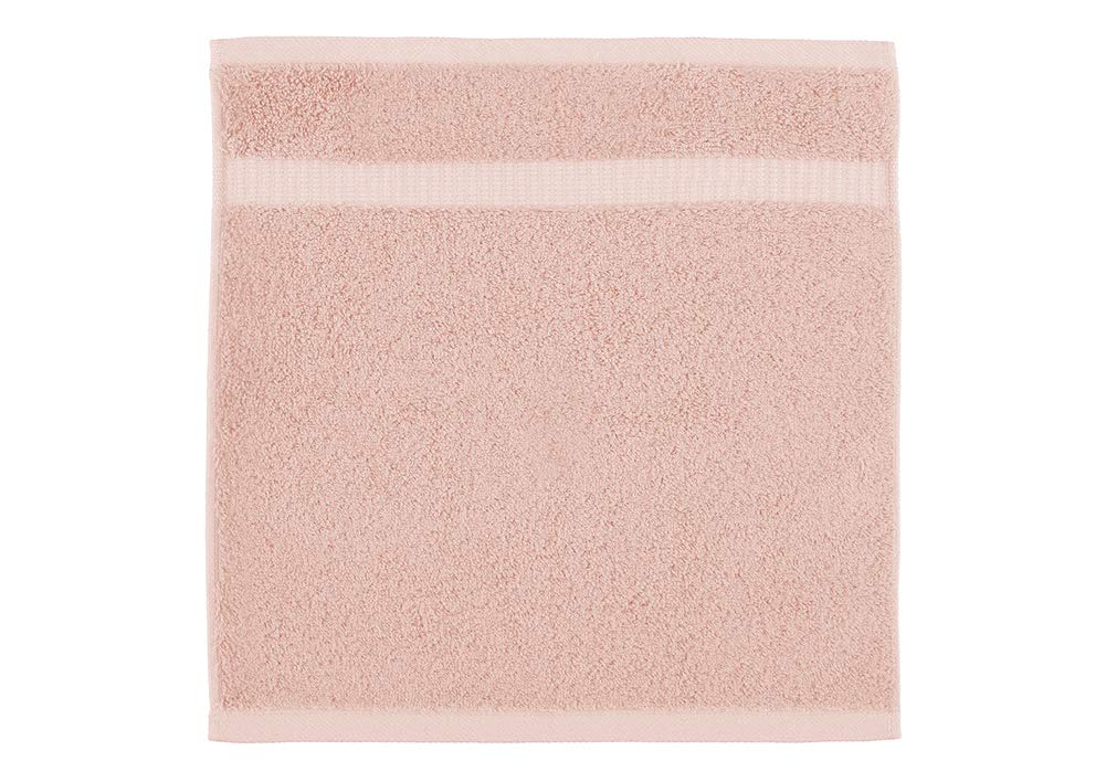 EOM Towels Basic Washcloths/Face Cloths 100% Cotton 12" X 12" 24 Pack Great for Bathroom, Hotel, Spa, Kitchen, Gym